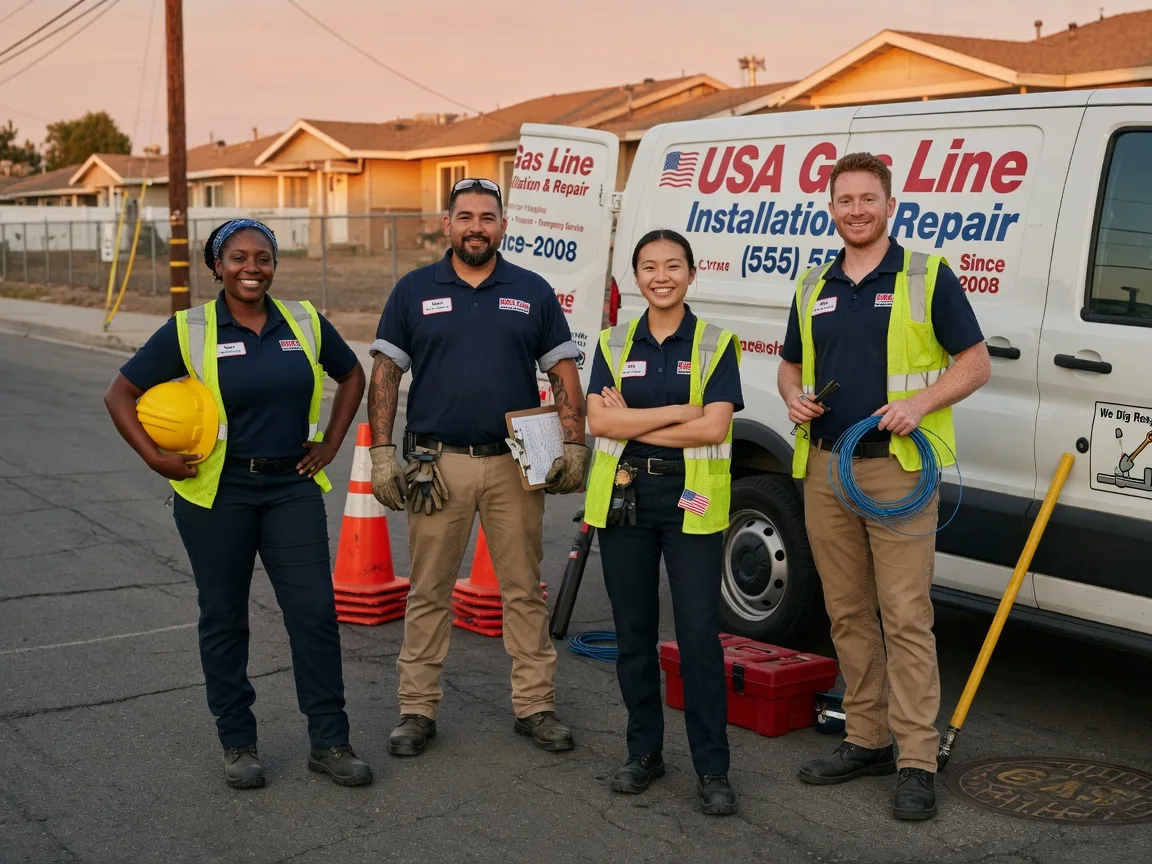 Gas Line Installation company in Weikert, PA